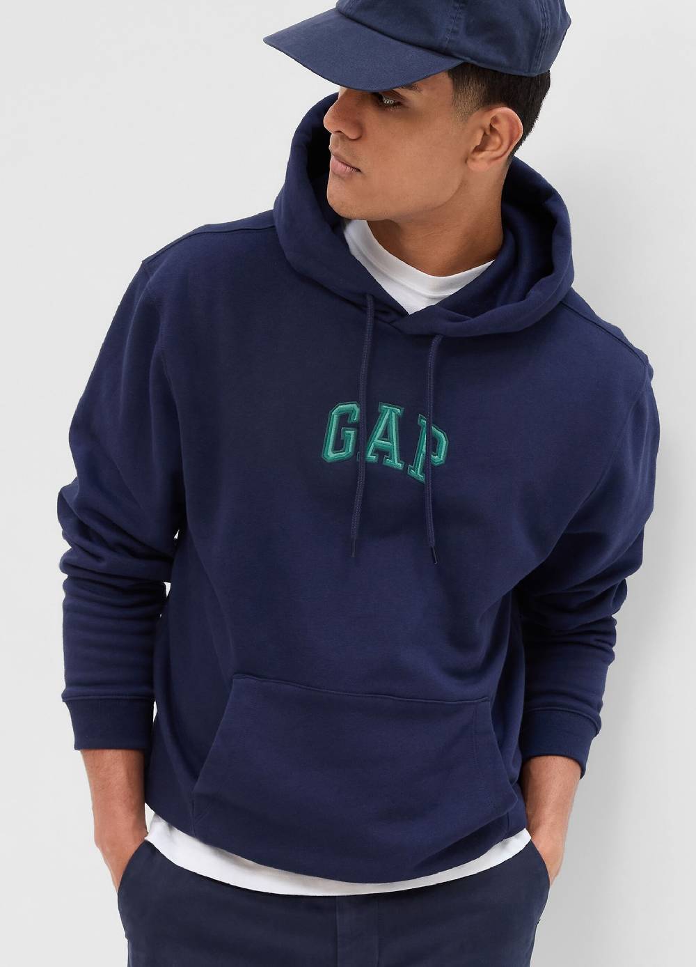 Ovs Felpa con cappuccio e ricamo logo