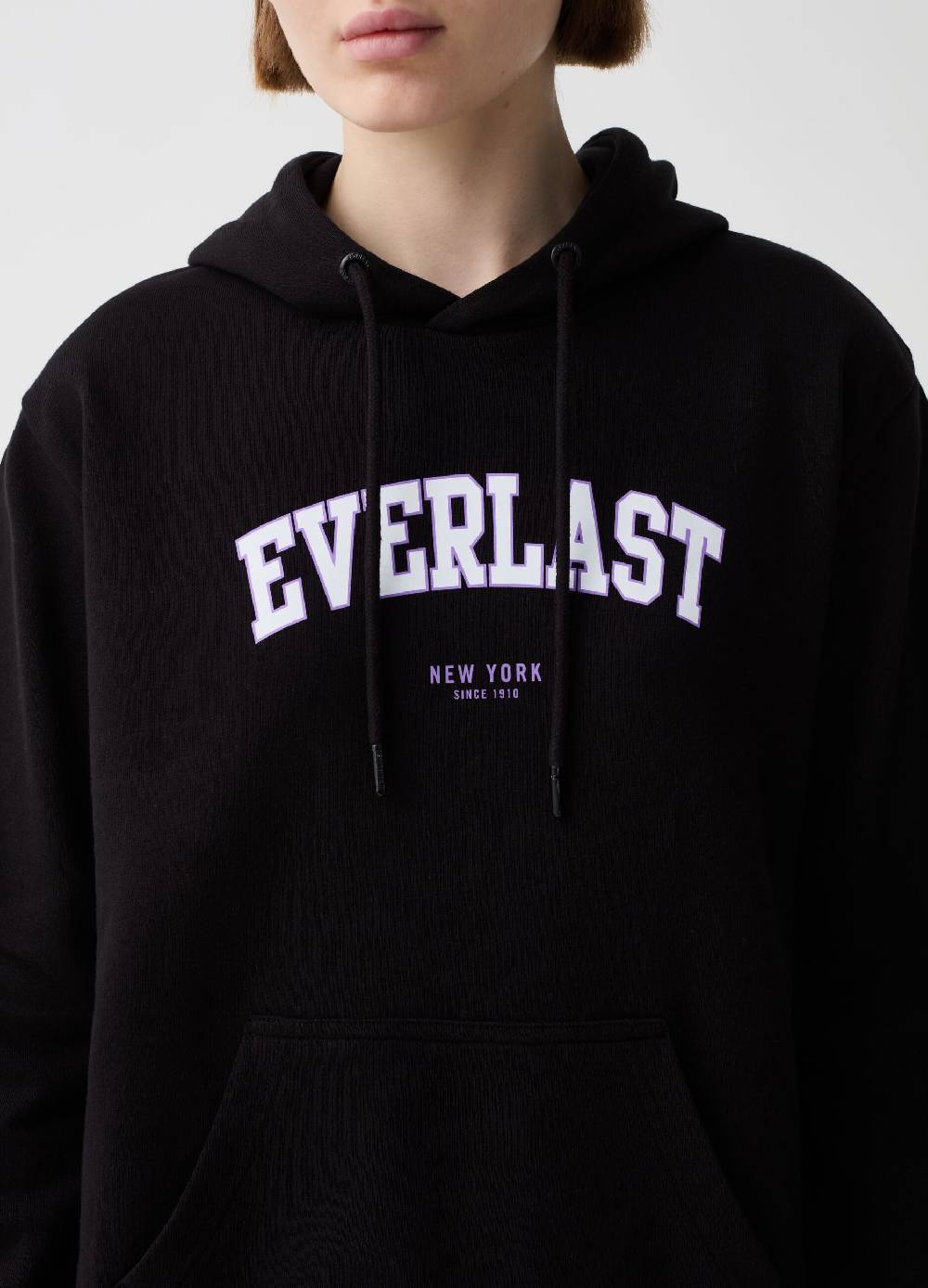 Ovs Felpa Con Cappuccio E Stampa Logo