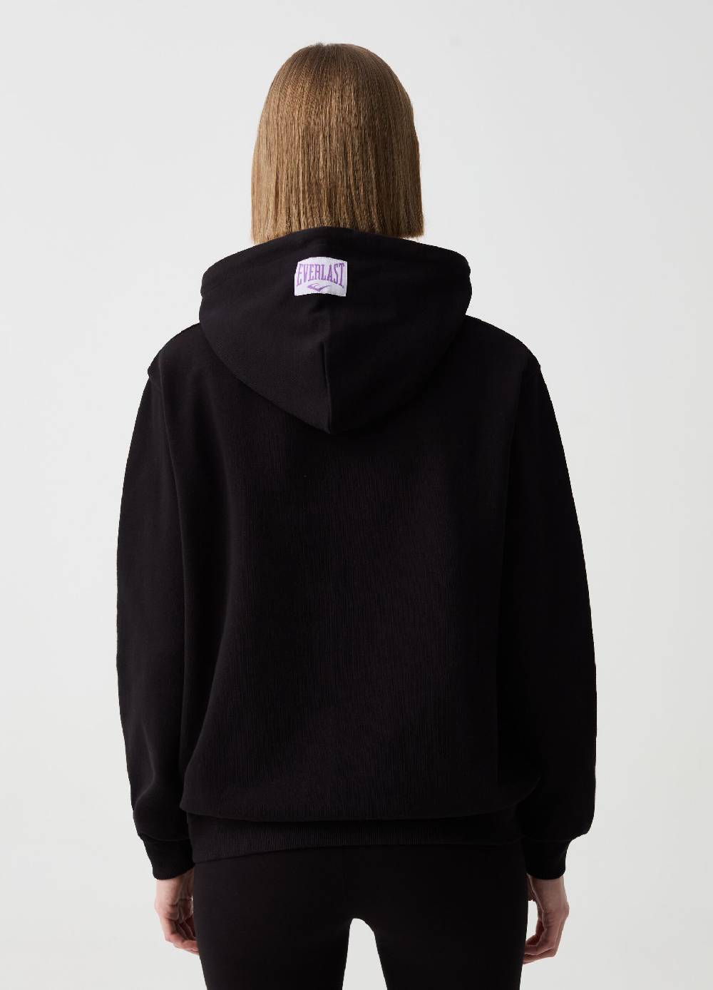 Ovs Felpa Con Cappuccio E Stampa Logo