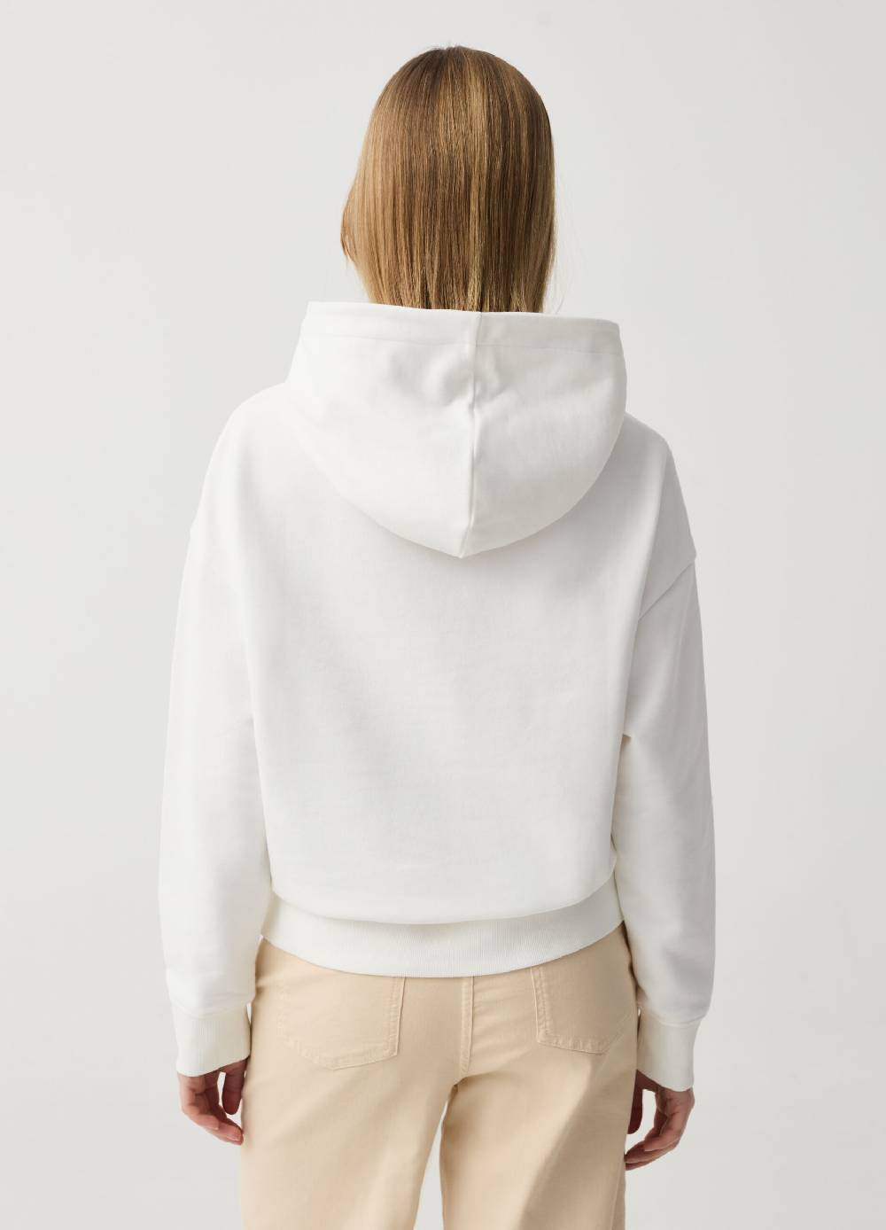 Ovs Felpa Con Cappuccio Stampa