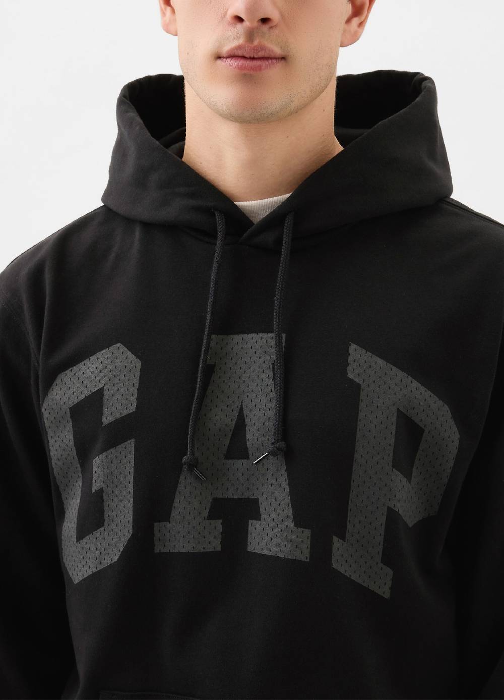 Ovs Felpa Con Cappuccio Stampa Maxi Logo