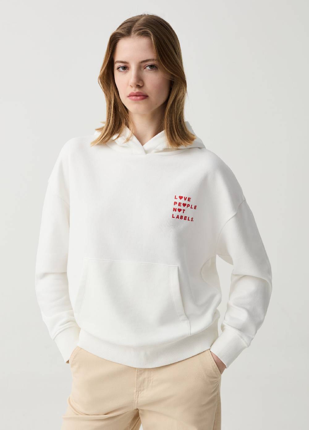 Ovs Felpa con cappuccio stampa