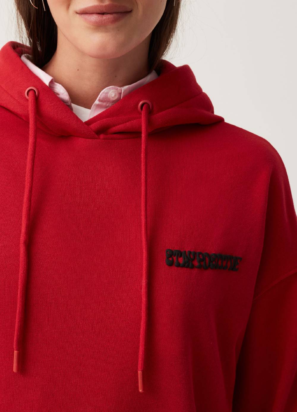 Ovs Felpa Con Lettering In Rilievo