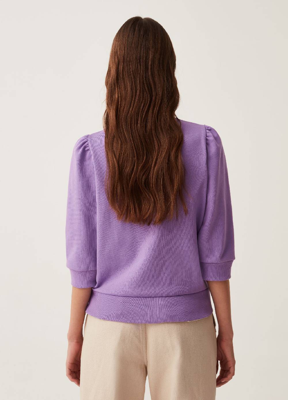 Ovs Felpa Girocollo Con Inserto Crochet