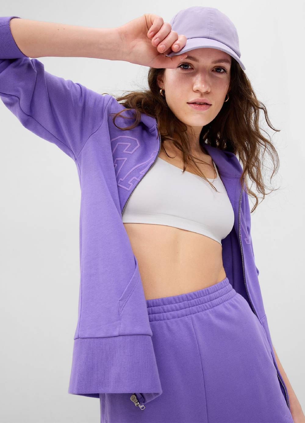 Ovs Felpa in French Terry con logo in rilievo