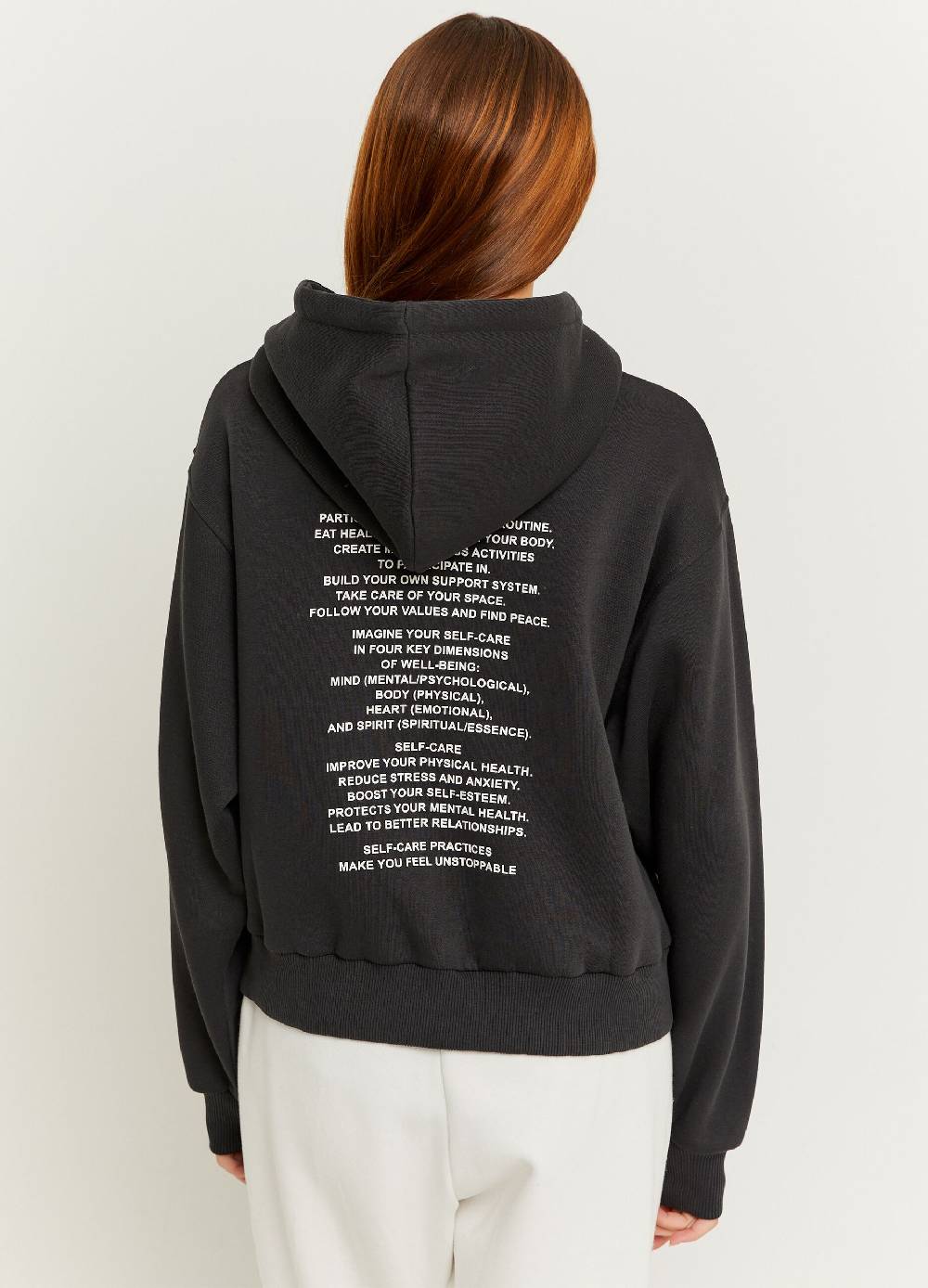 Ovs Felpa Over Con Cappuccio E Stampa