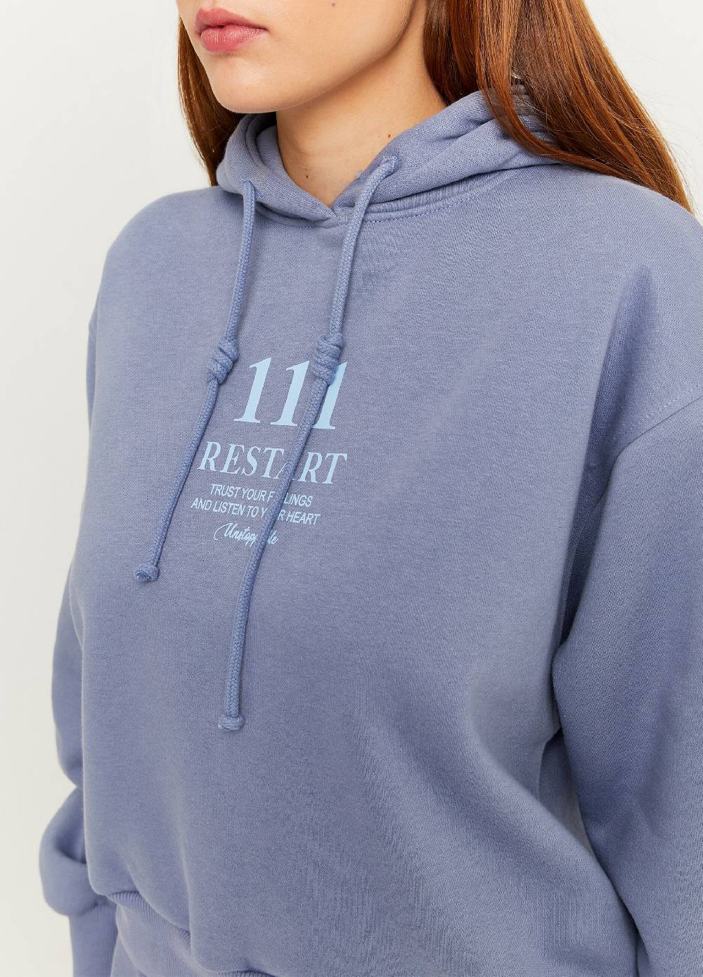 Ovs Felpa Over Con Cappuccio E Stampa