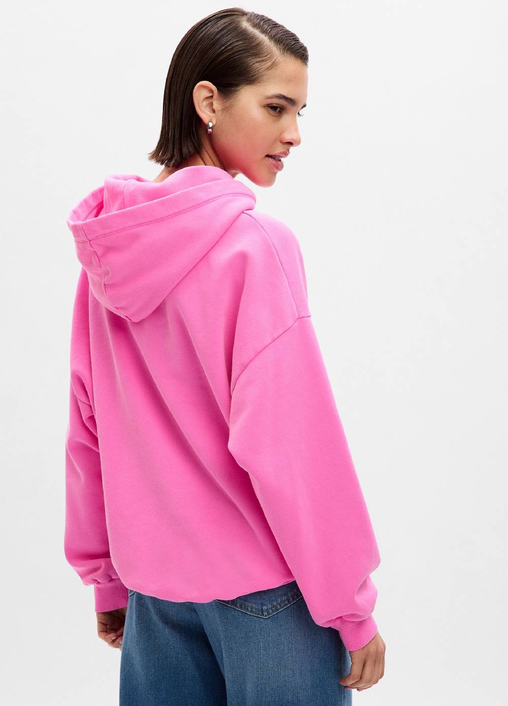 Ovs Felpa Oversize Con Cappuccio