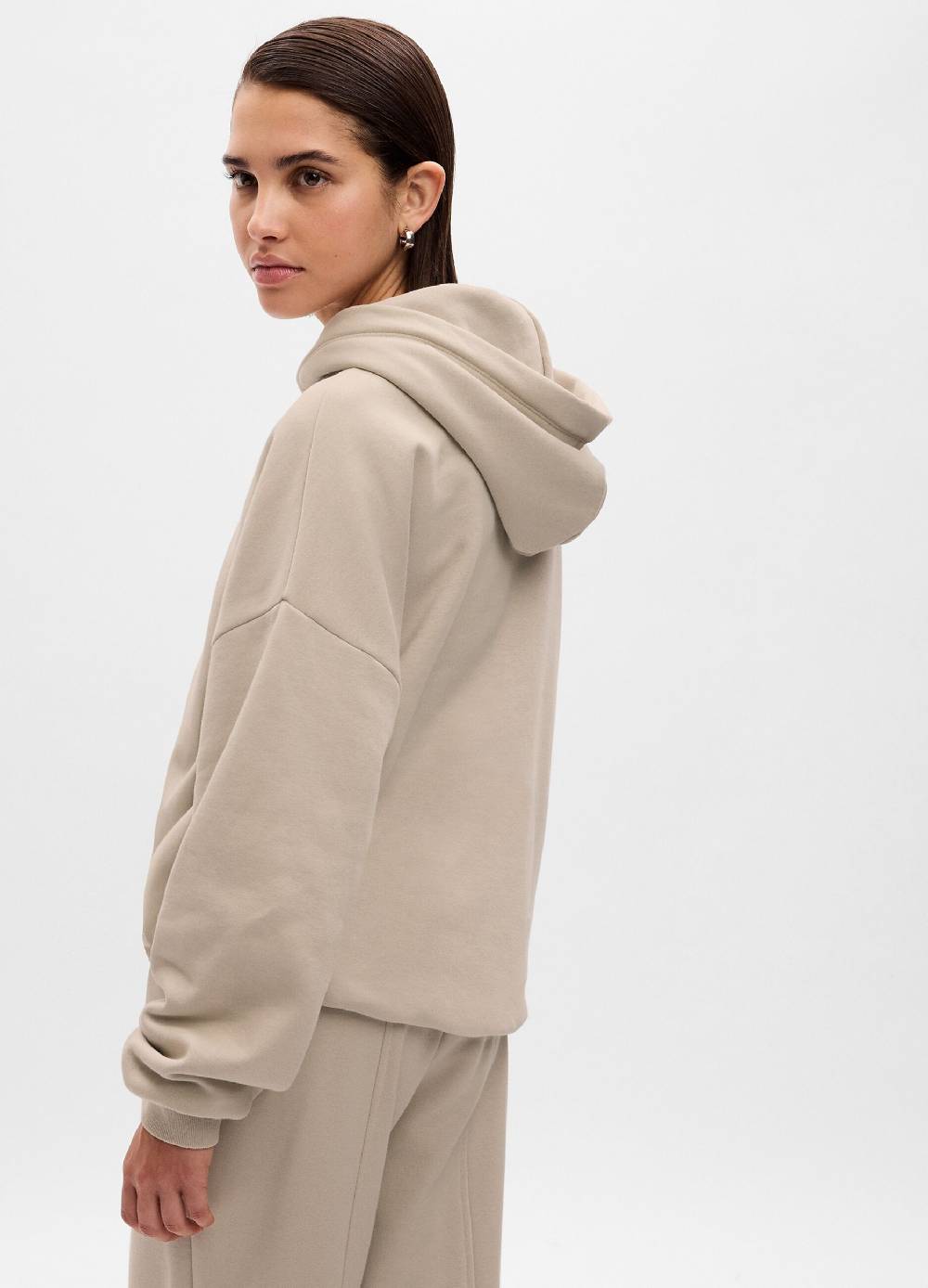 Ovs Felpa Oversize Con Cappuccio