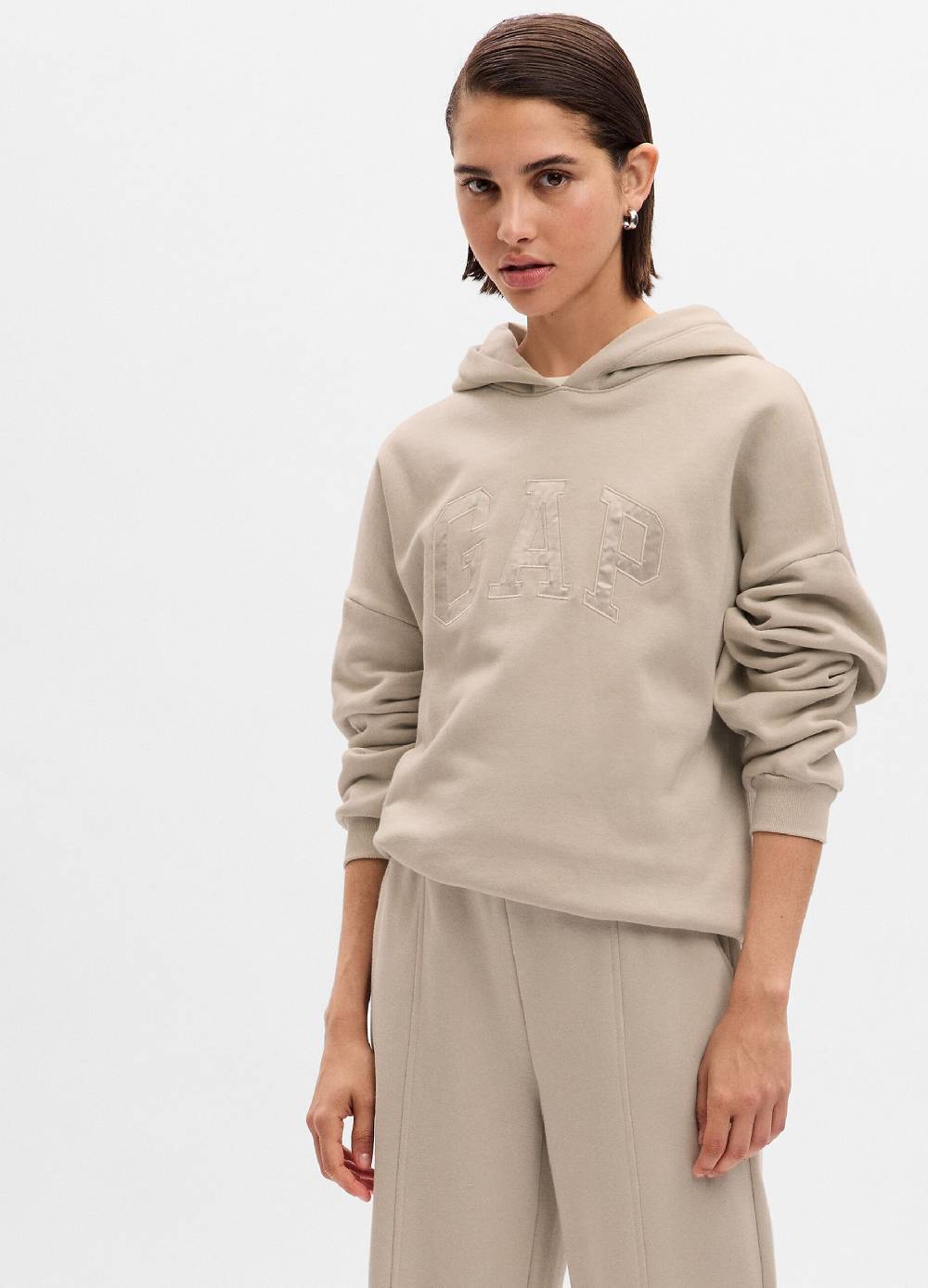 Ovs Felpa oversize con cappuccio