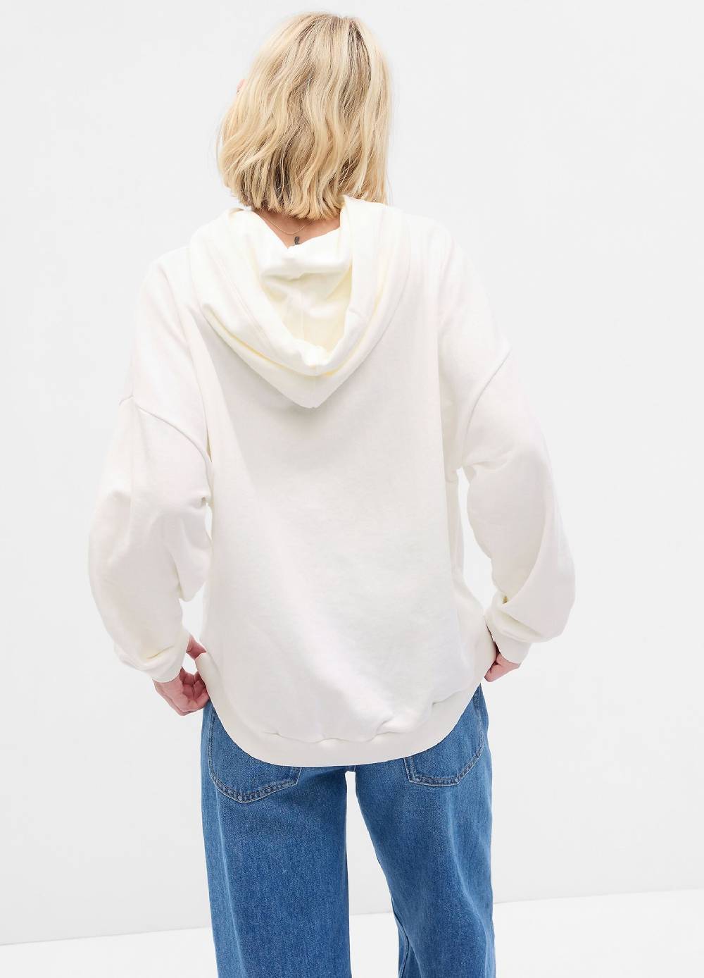 Ovs Felpa Oversize Ricamo Logo Con Dettagli Lurex