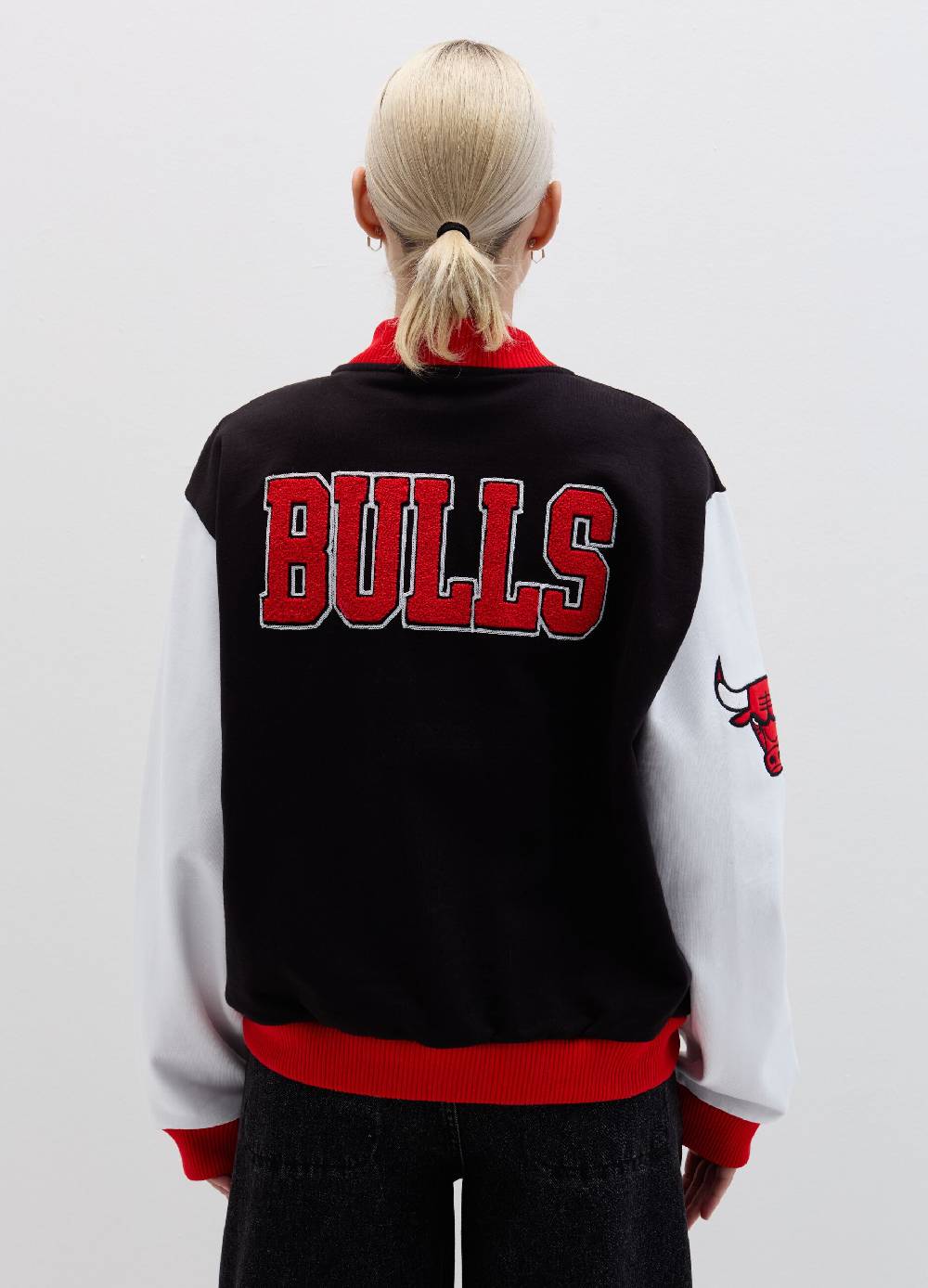 Ovs Felpa Varsity Bicolore NBA Chicago Bulls