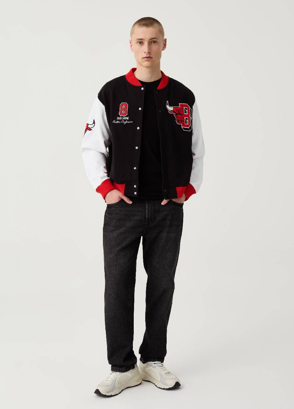 Ovs Felpa Varsity NBA Chicago Bulls