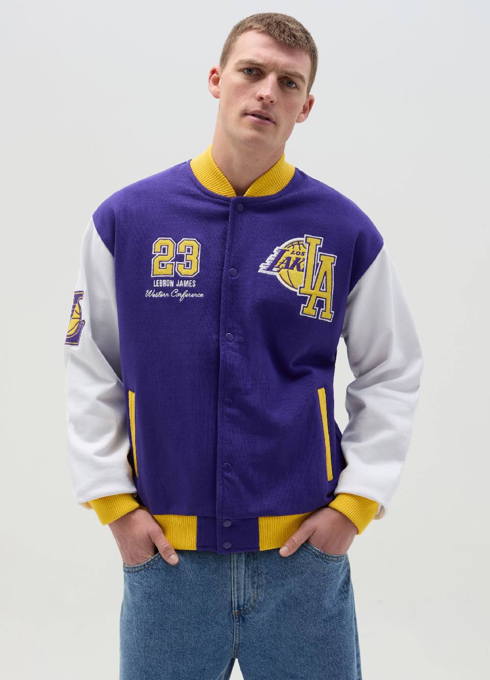 Ovs Felpa Varsity NBA Los Angeles Lakers
