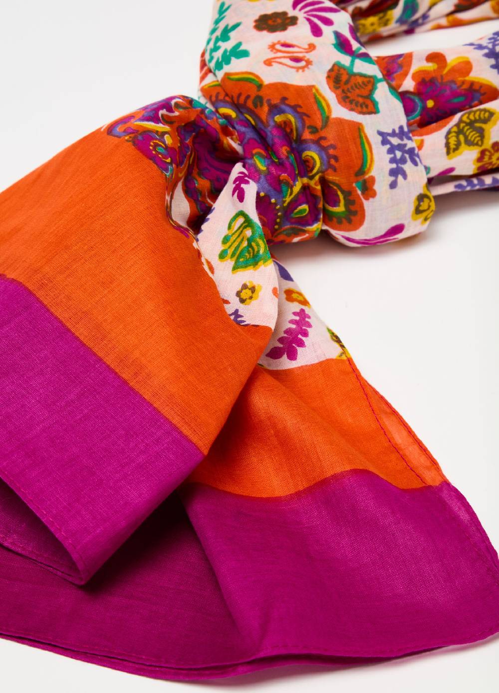 Ovs Foulard In Cotone Con Stampa Floreale