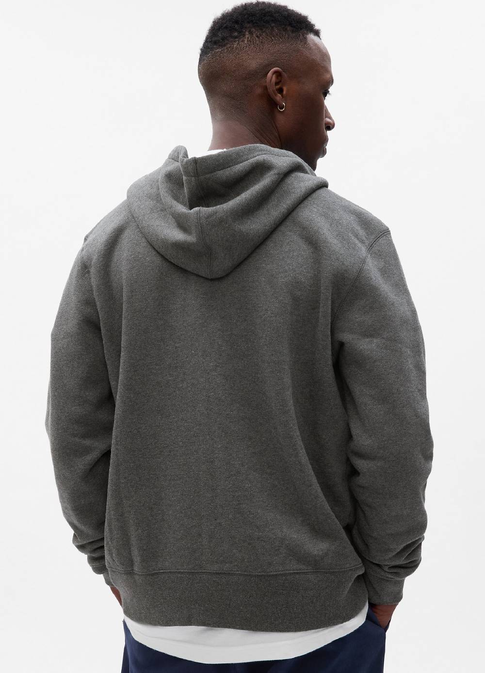 Ovs Full-zip Con Cappuccio Ricamo Mini Logo