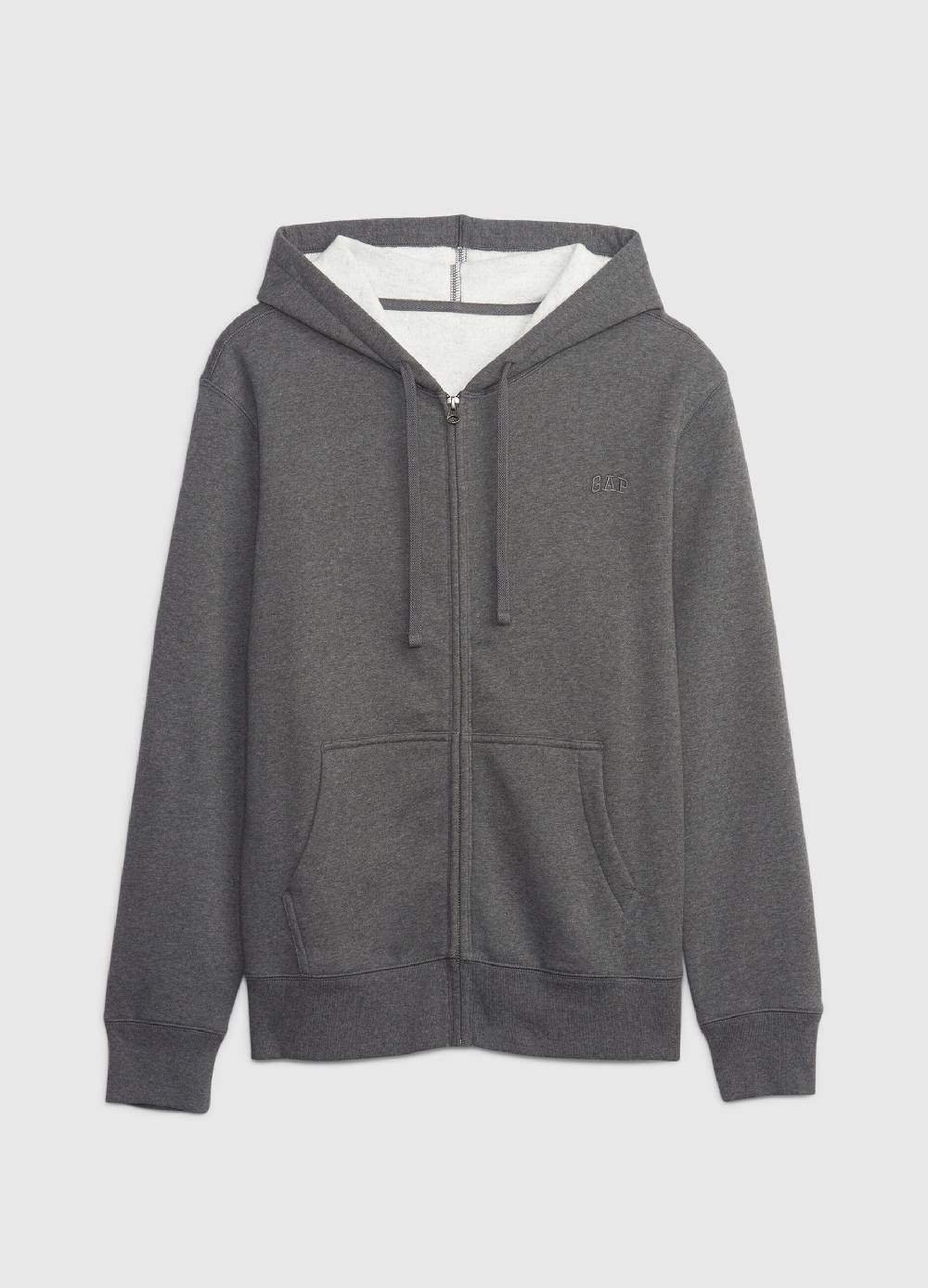 Ovs Full-zip Con Cappuccio Ricamo Mini Logo