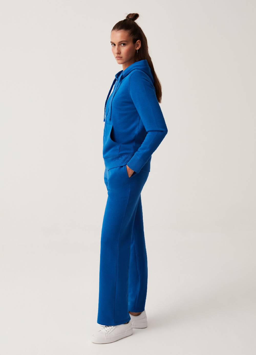 Ovs Full-zip Fitness In Felpa Con Cappuccio