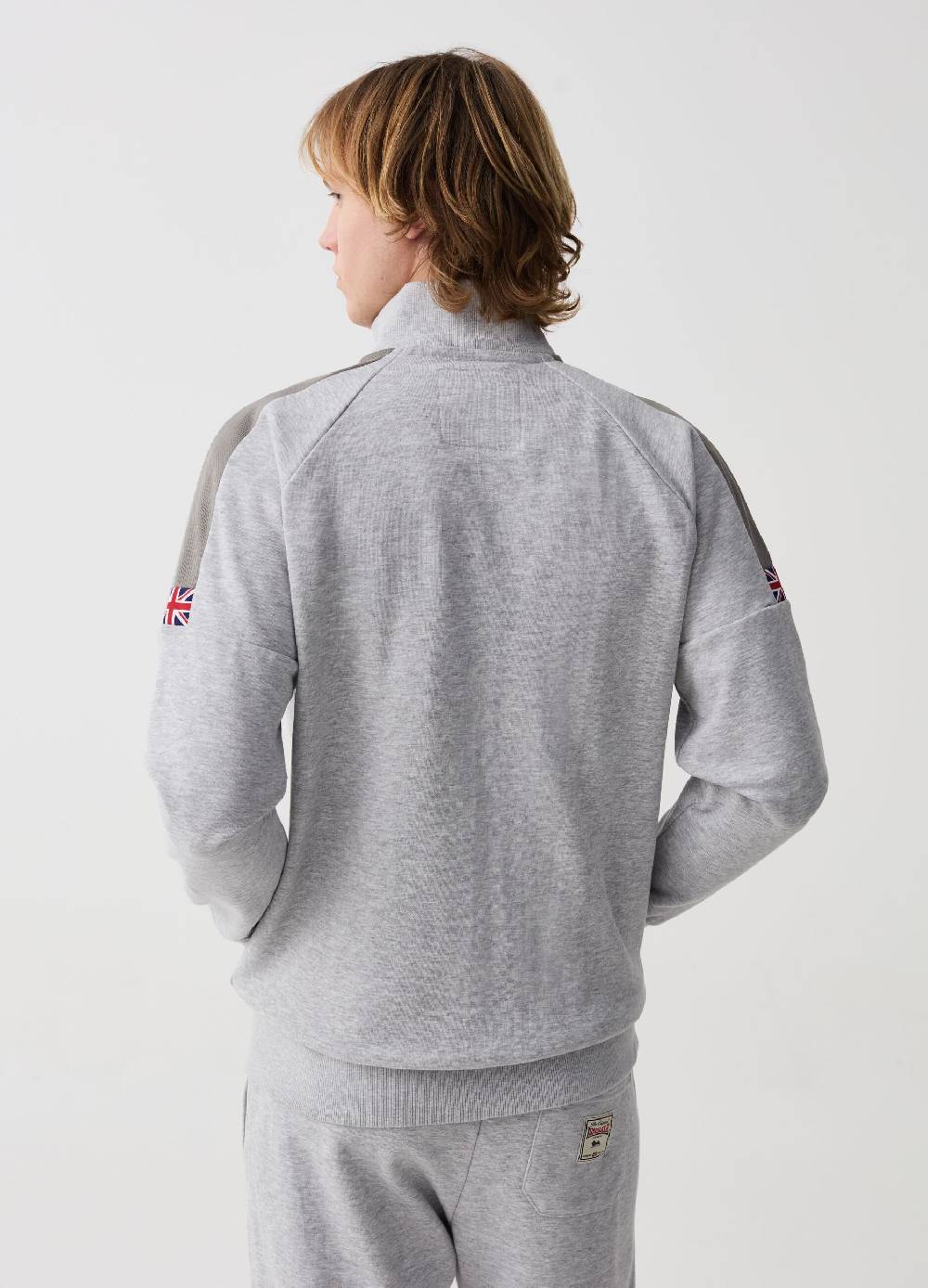 Ovs Full-zip In Felpa Con Ricamo Logo