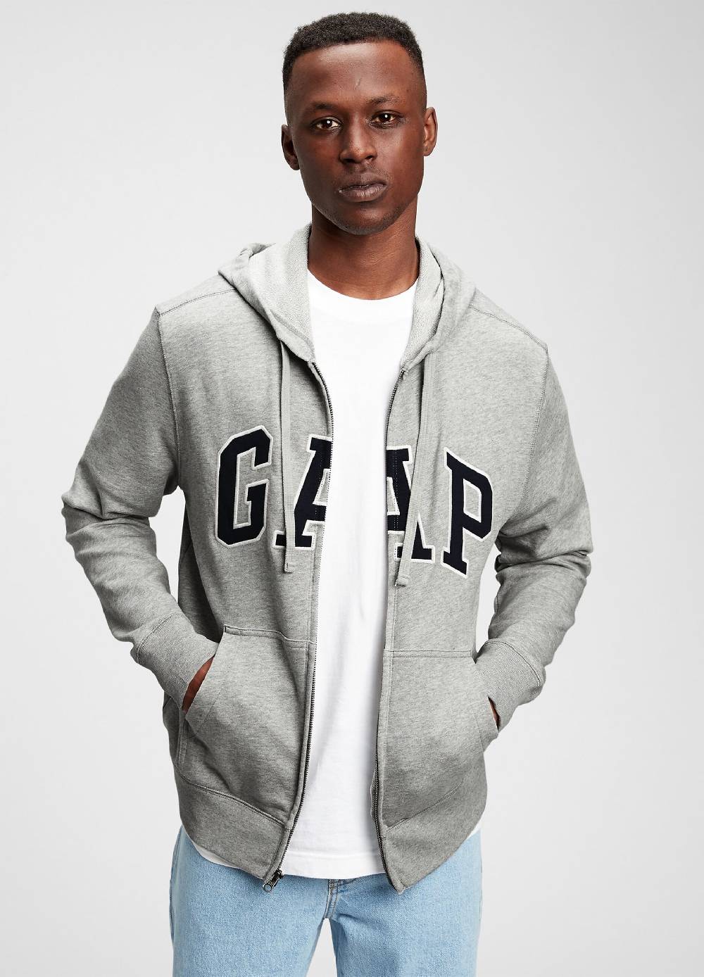 Ovs Full-zip in French Terry con cappuccio
