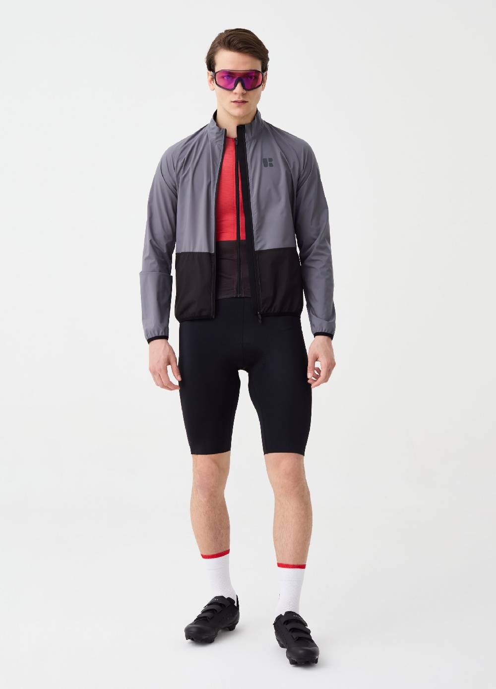 Ovs Giacca a vento ciclista full-zip Urban Riders