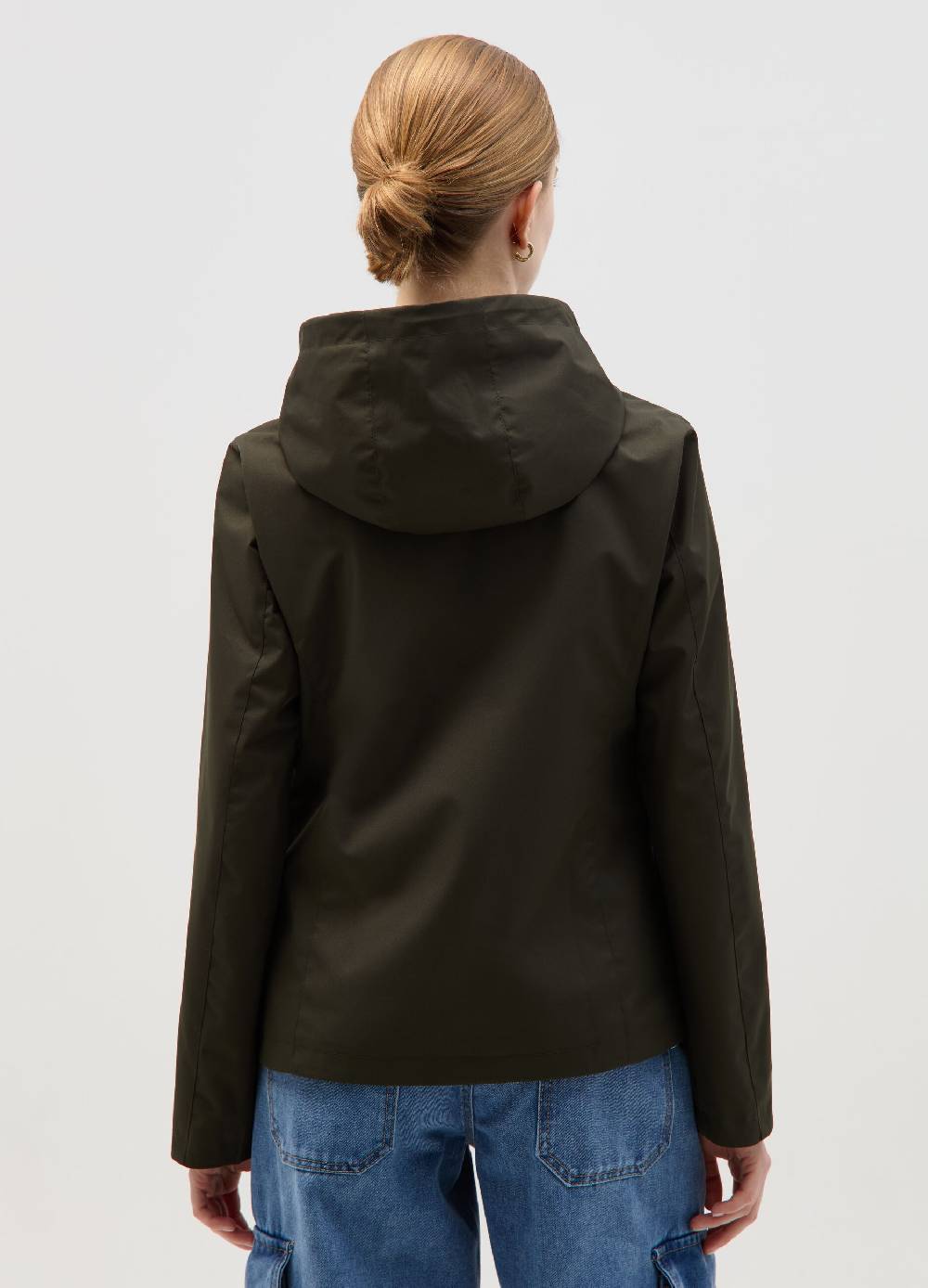 Ovs Giacca Corta Con Cappuccio E Zip