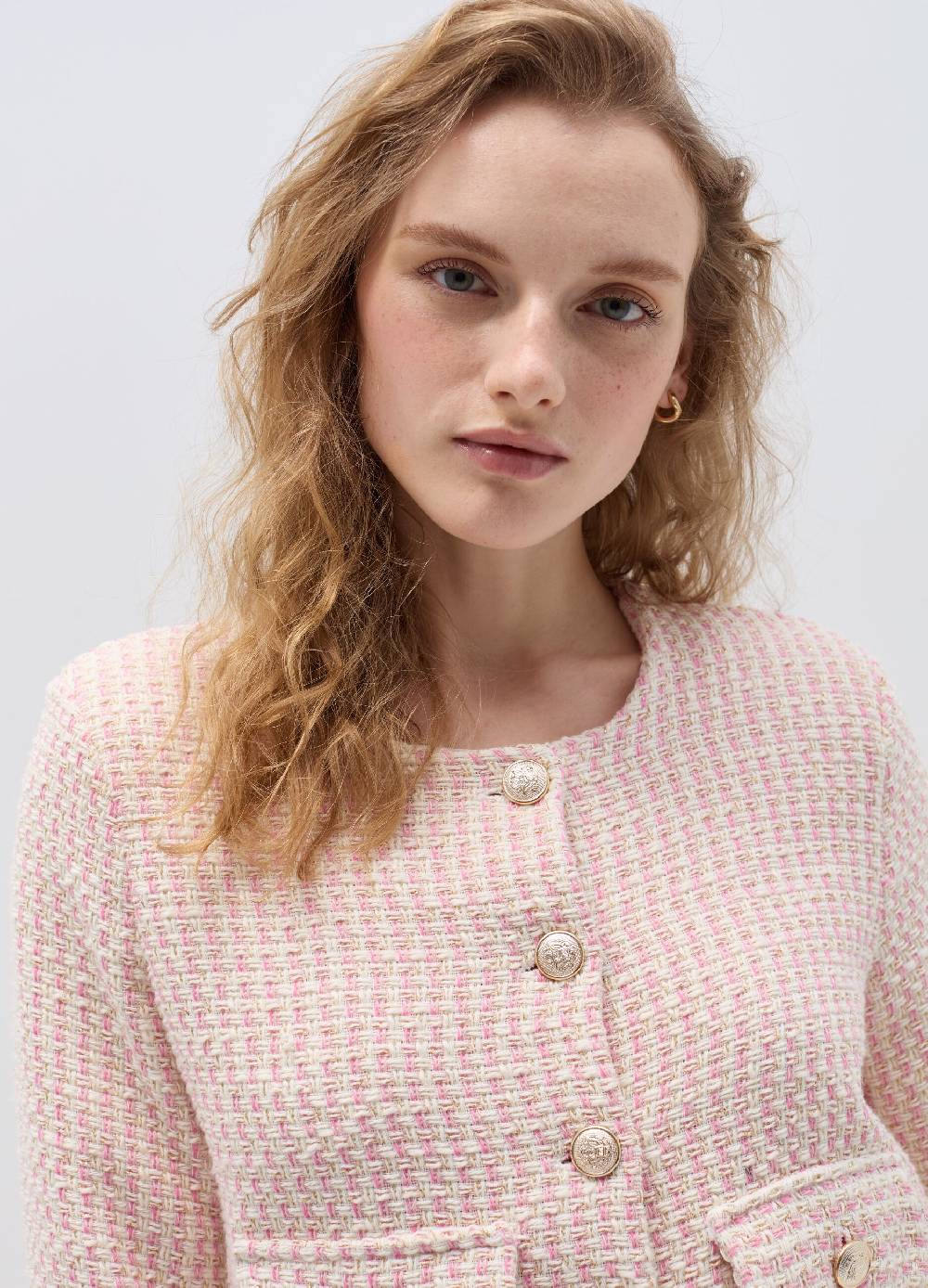 Ovs Giacca corta con trama bicolore