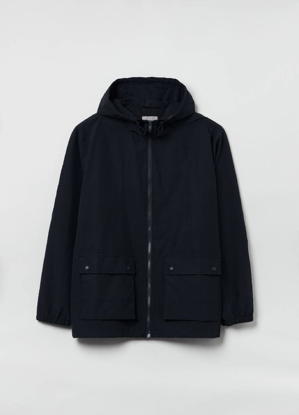 Ovs Giacca Corta In Cotone E Nylon Con Cappuccio