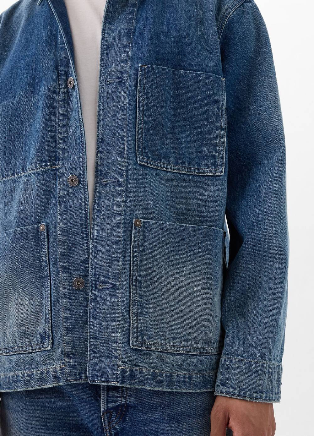 Ovs Giacca Corta In Denim Relaxed Fit