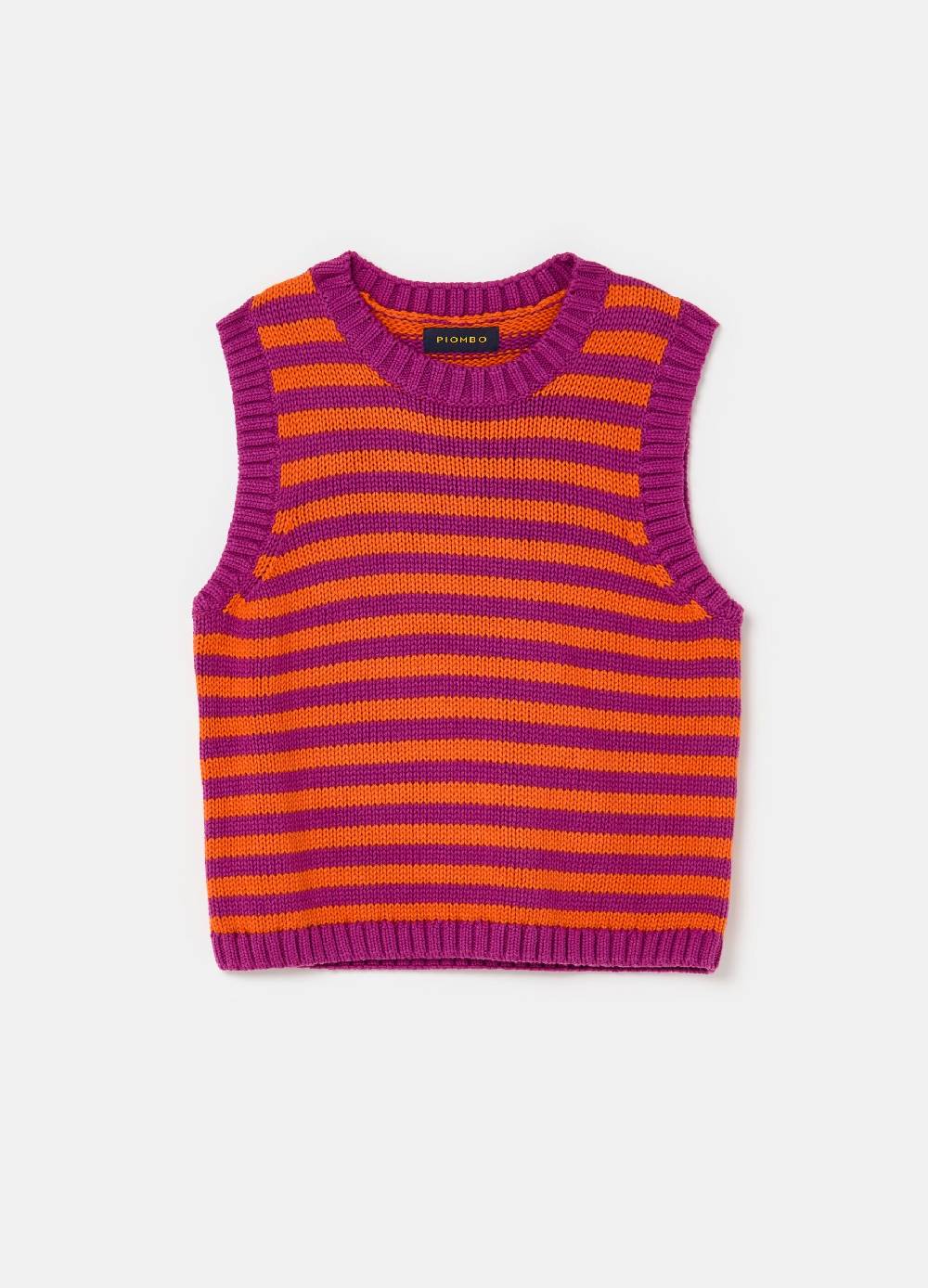 Ovs Gilet Chiuso A Coste Inglesi Fantasia A Righe