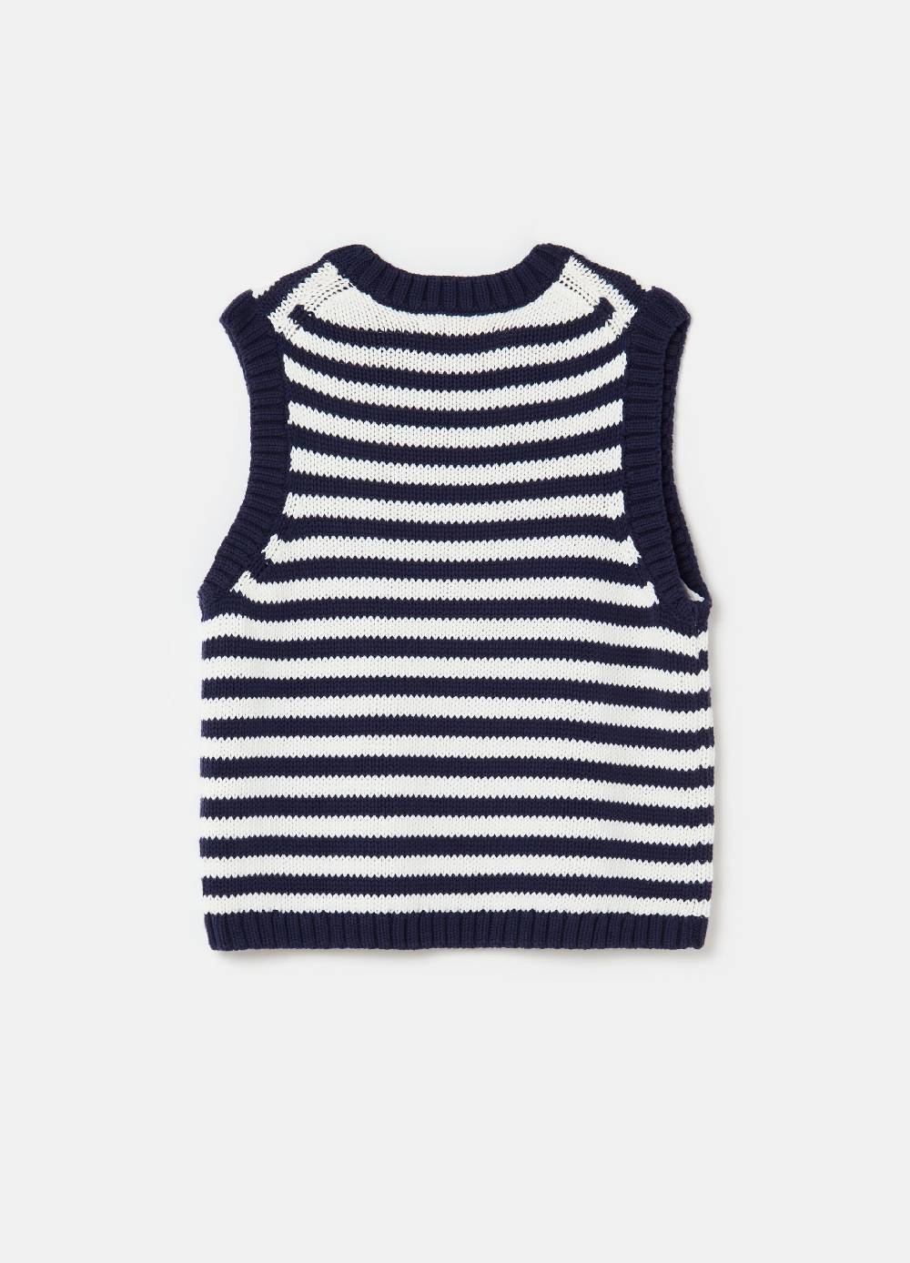 Ovs Gilet Chiuso A Coste Inglesi Fantasia A Righe