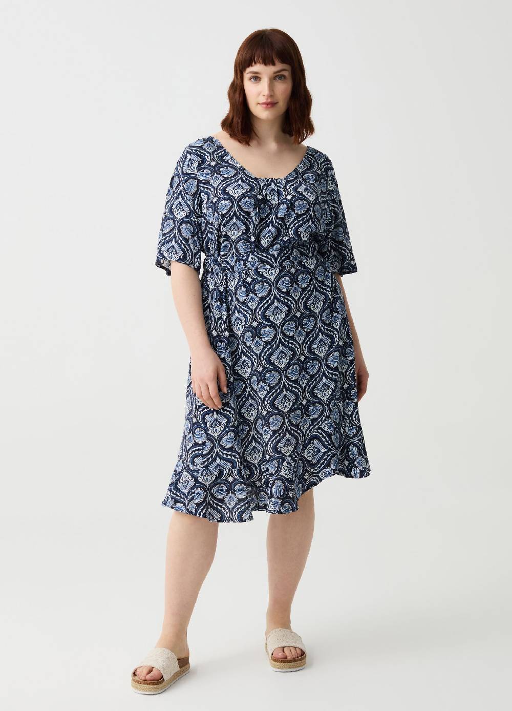 Ovs Gonna a portafoglio fantasia boho Curvy