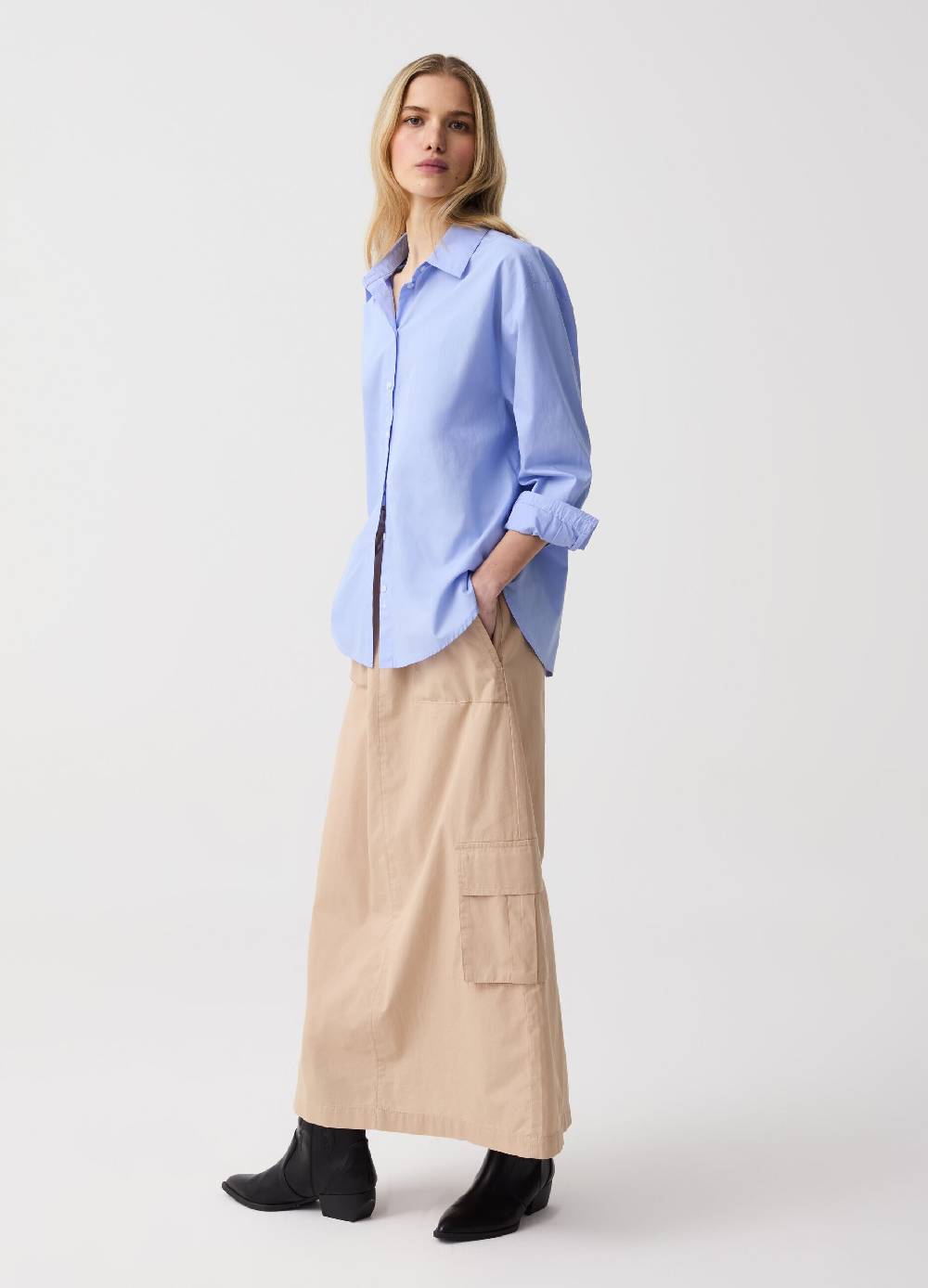 Ovs Gonna cargo in popeline