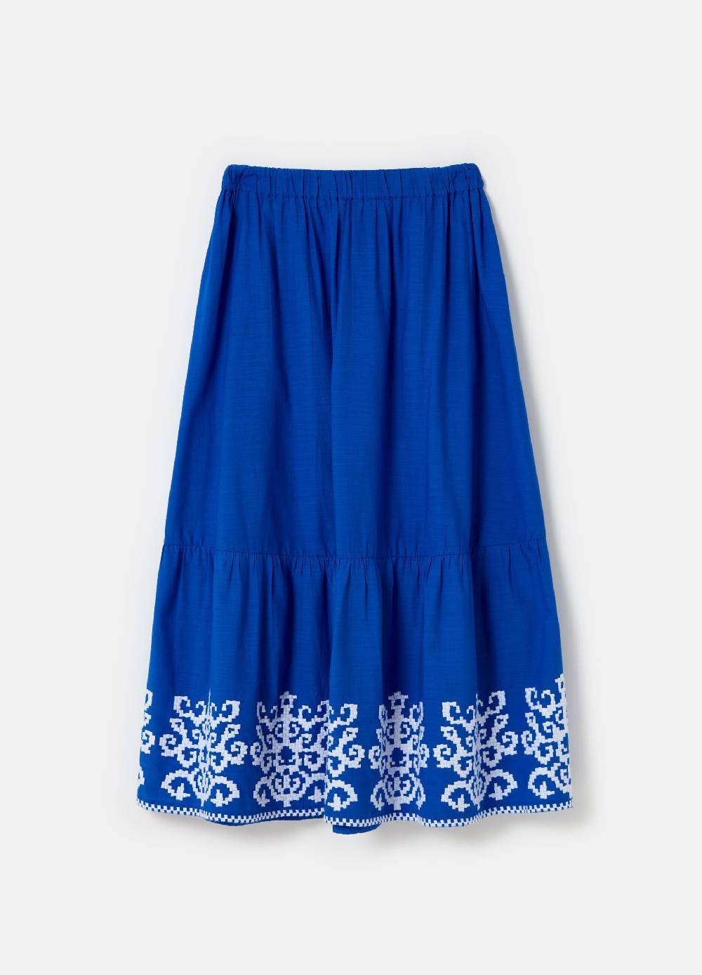 Ovs Gonna Lunga Con Balza Ricamo Etnico