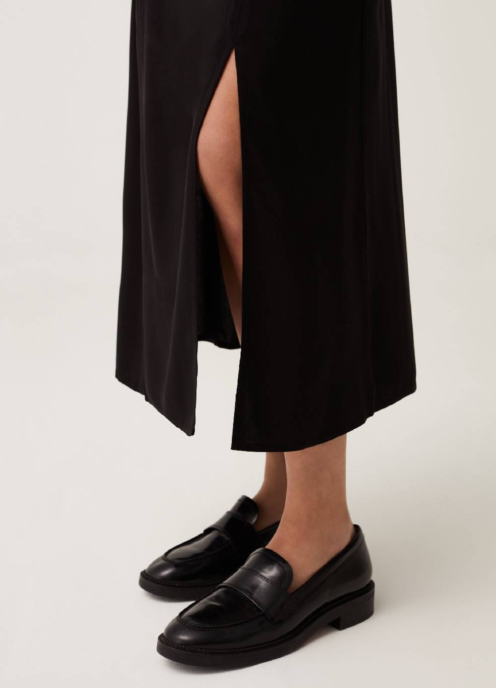 Ovs Gonna Midi In Viscosa Con Spacco