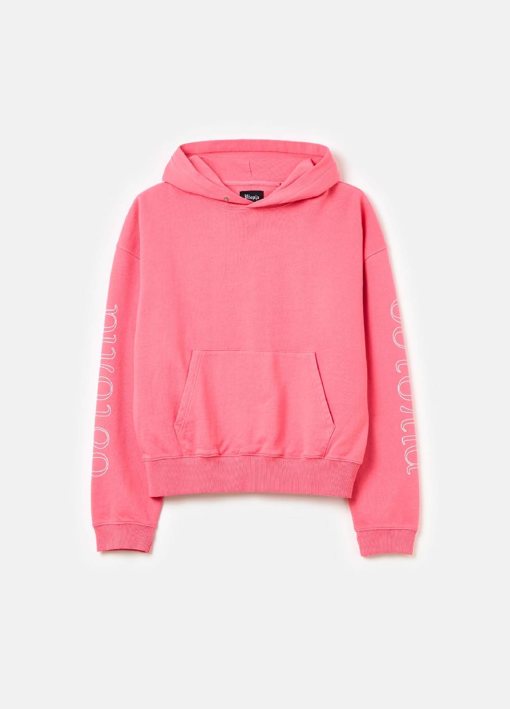 Ovs Graphic Light Hoodie Bubblegum