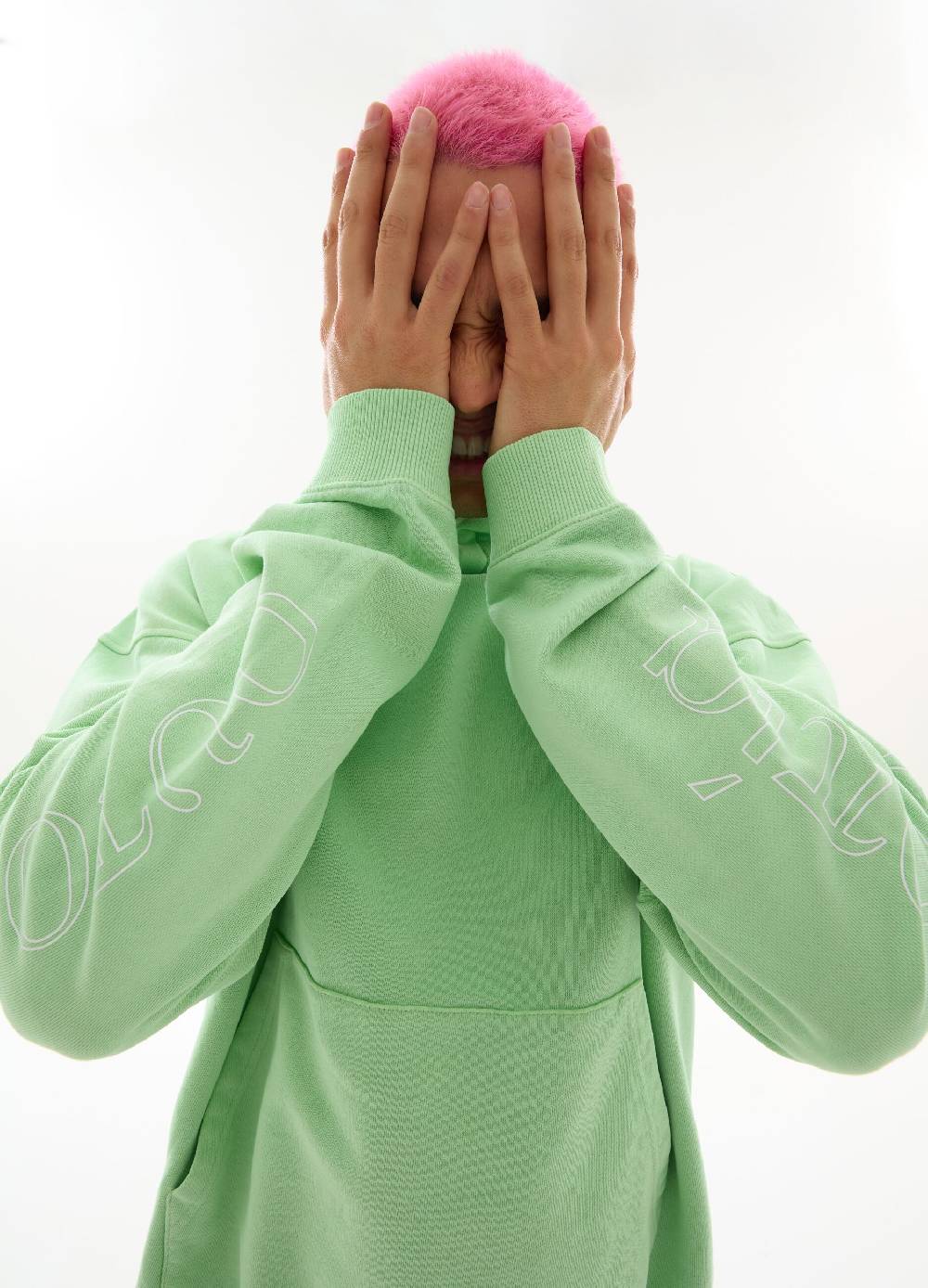 Ovs Graphic Light Hoodie Slime