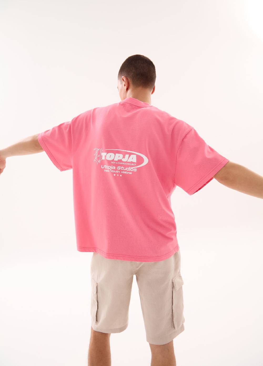 Ovs Graphic T-shirt Bubblegum