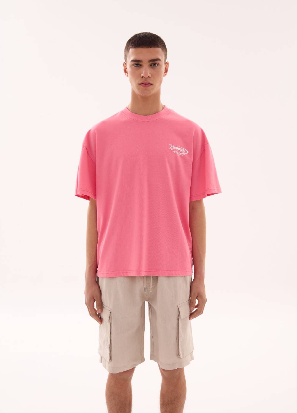 Ovs Graphic T-shirt Bubblegum