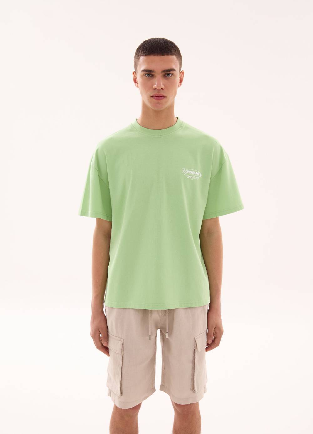 Ovs Graphic T-shirt Lime