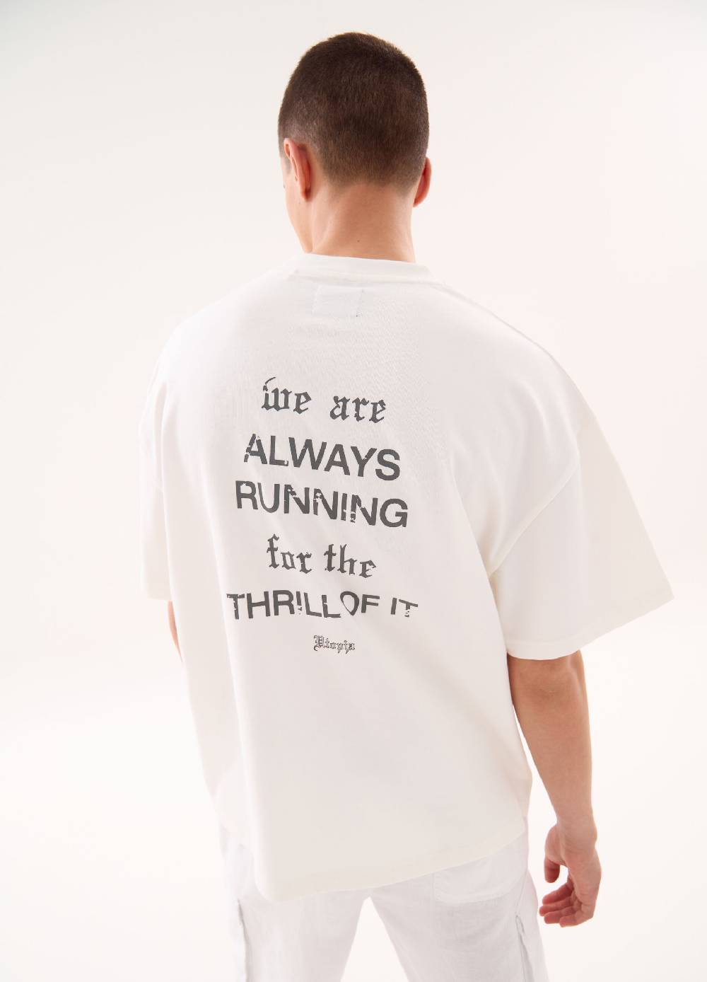Ovs Graphic T-shirt Vintage White