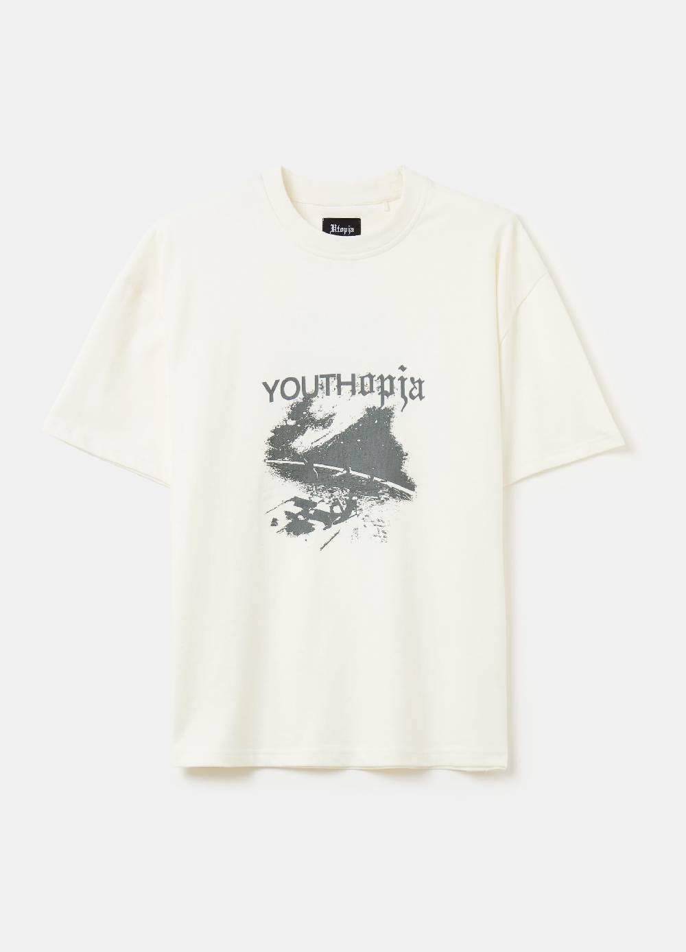 Ovs Graphic T-shirt Vintage White