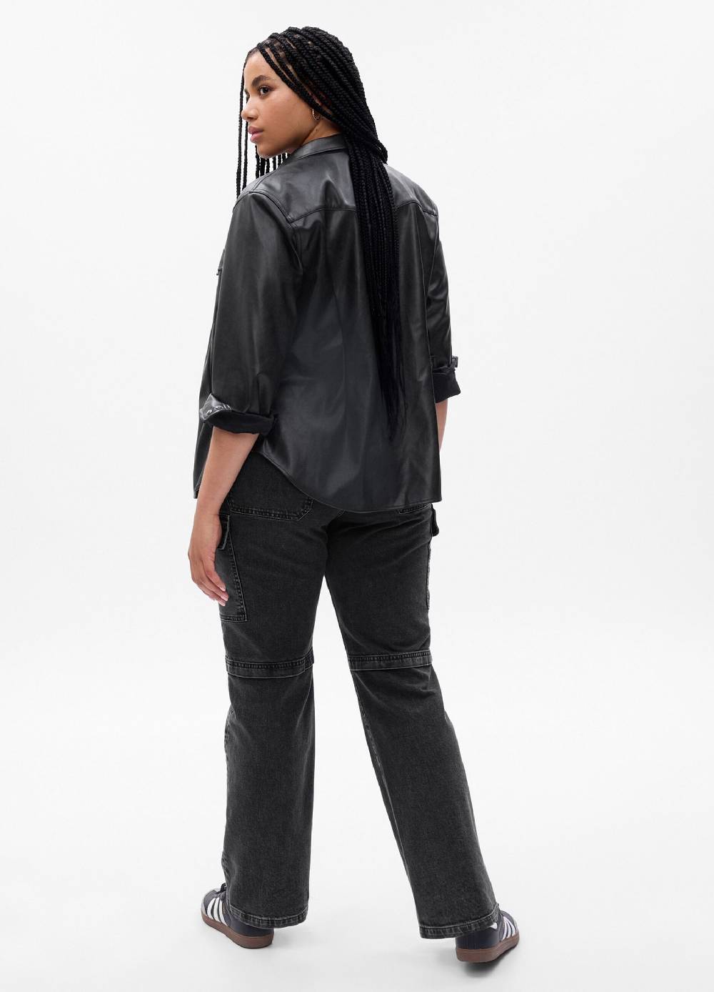 Ovs Jeans Cargo Loose Fit A Vita Alta