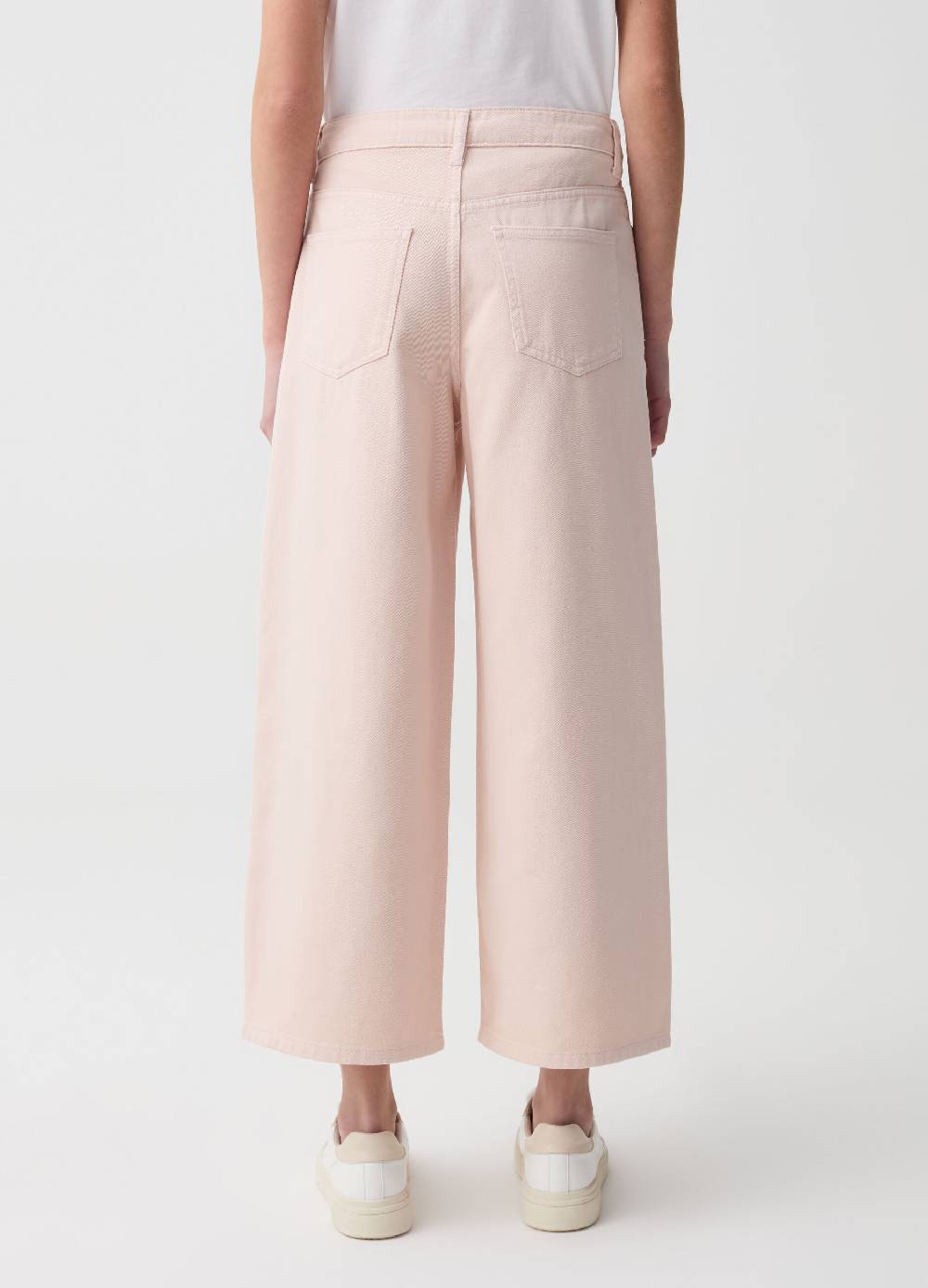 Ovs Jeans Cropped Wide Leg