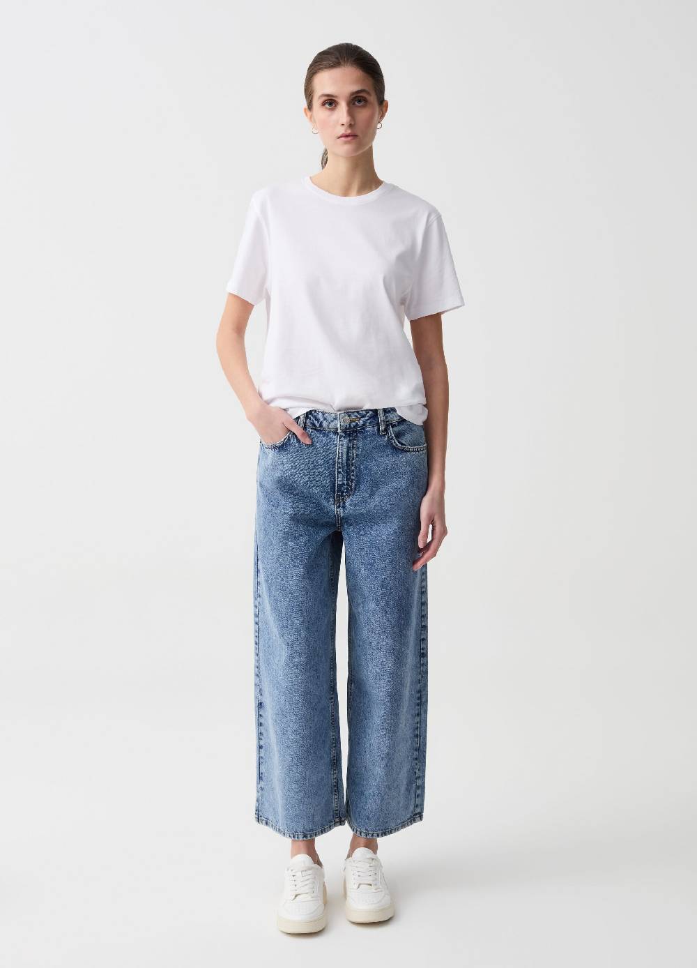Ovs Jeans cropped wide leg