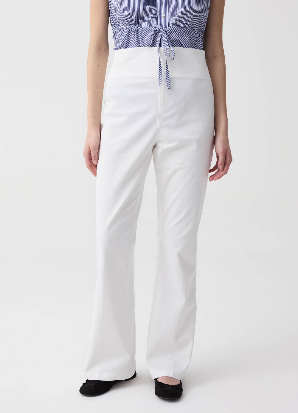 Ovs Jeans Flare Fit Premaman Con Tasche