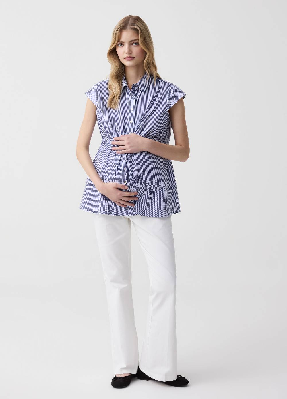 Ovs Jeans flare fit premaman con tasche