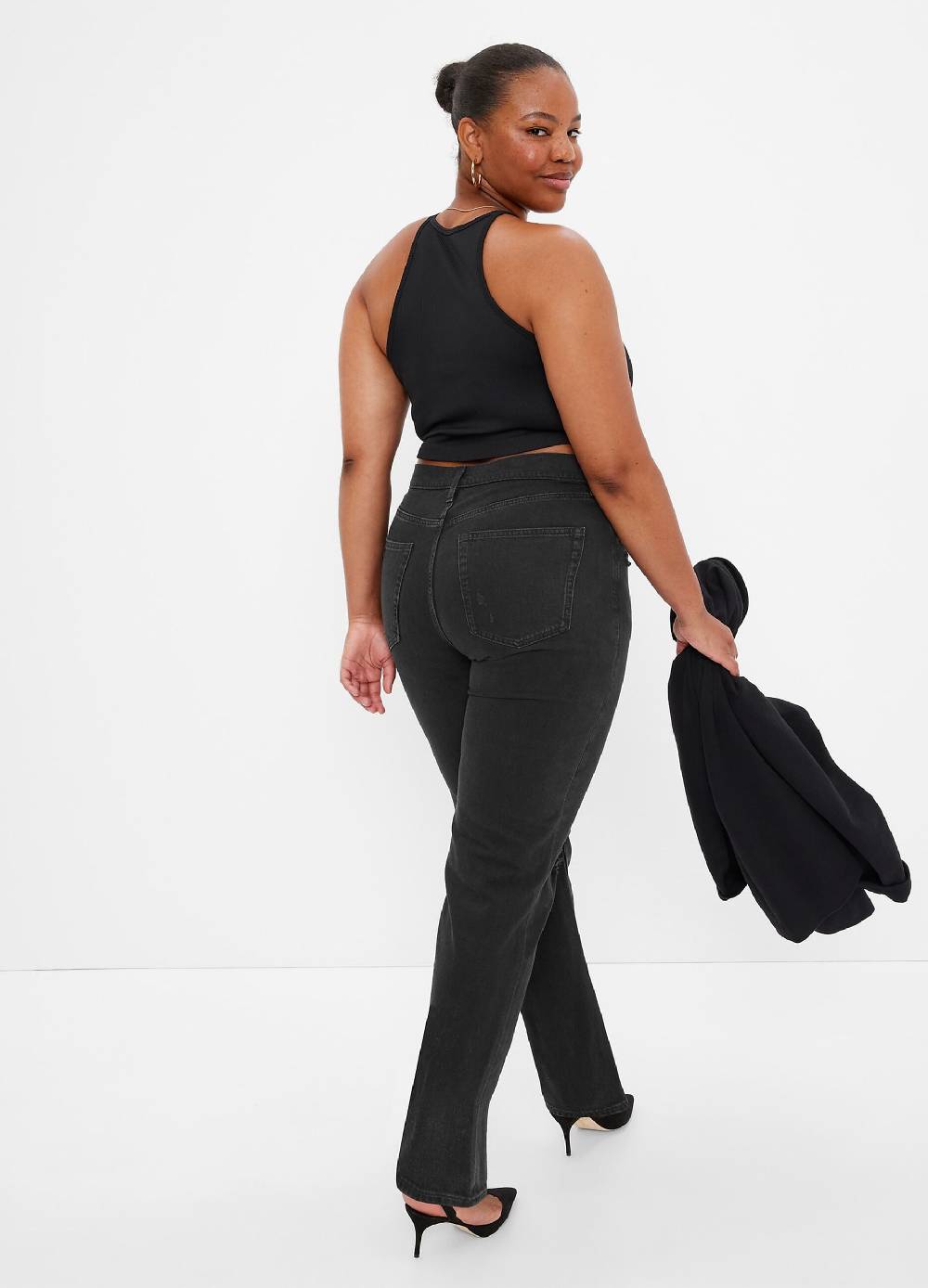 Ovs Jeans Loose Fit A Vita Alta Con Strappi