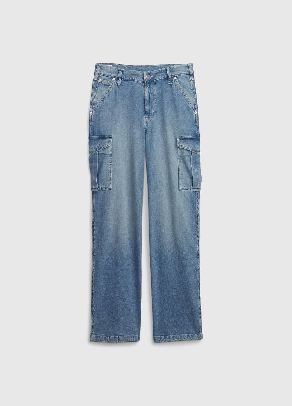 Ovs Jeans Loose Fit Cargo Vita Media