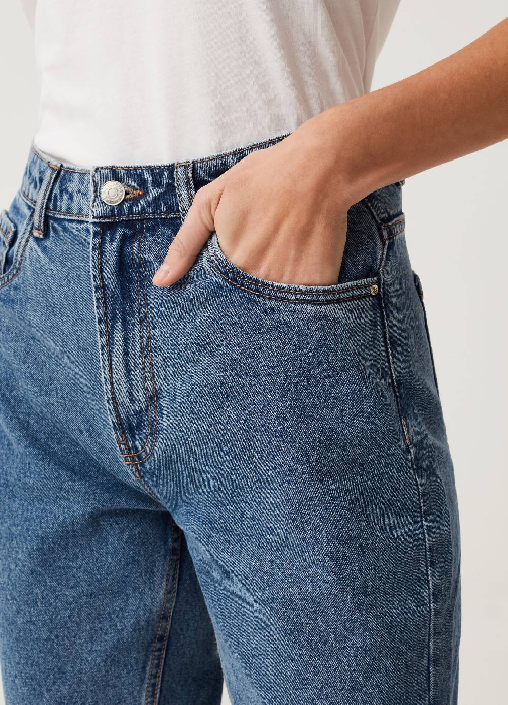 Ovs Jeans Mom Fit Cinque Tasche